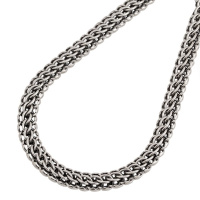 Серебряная цепь «Фараон» ширина 1 см