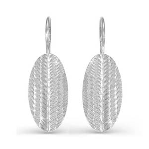 Серьги из серебра