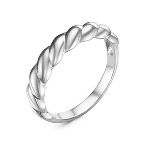 Серебряное кольцо тонкое