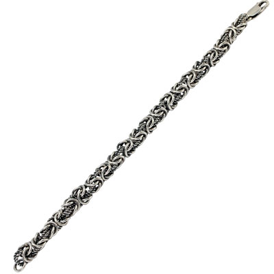 Серебряный браслет «Квадратный Кардинал»