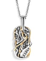 Подвеска из серебра с позолотой Подвеска из серебра с позолотой