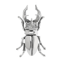 Серебряная подвеска «Жук-олень» Серебряная подвеска «Жук-олень»