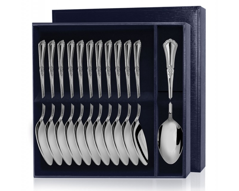 Серебряный набор «Фаворит» 12 столовых ложек