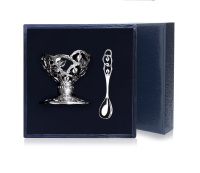 Набор для завтрака «Листопад» ложка и подставка под яйцо