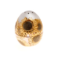 Серебряная солонка «Золотое яичко»