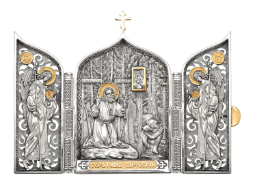 Складень «Серафим Саровский» средний