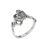 Кольцо из серебра «Лягушонок» Кольцо из серебра «Лягушонок»