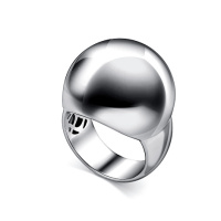 Кольцо из серебра «Круг»