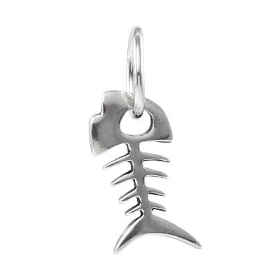 Подвеска из серебра «Рыба»