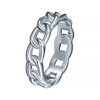 Серебярное кольцо «Цепь»