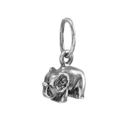 Серебряная подвеска «Слоник»