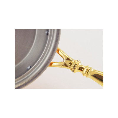 Меднный сотейник «Кукуруза» с крышкой