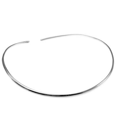 Серебряное колье «Гривна»