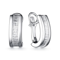 Серьги из серебра