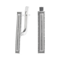 Серьги из серебра