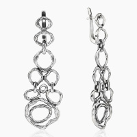 Серебряные серьги «Оковы Мечты» Серебряные серьги «Оковы Мечты»