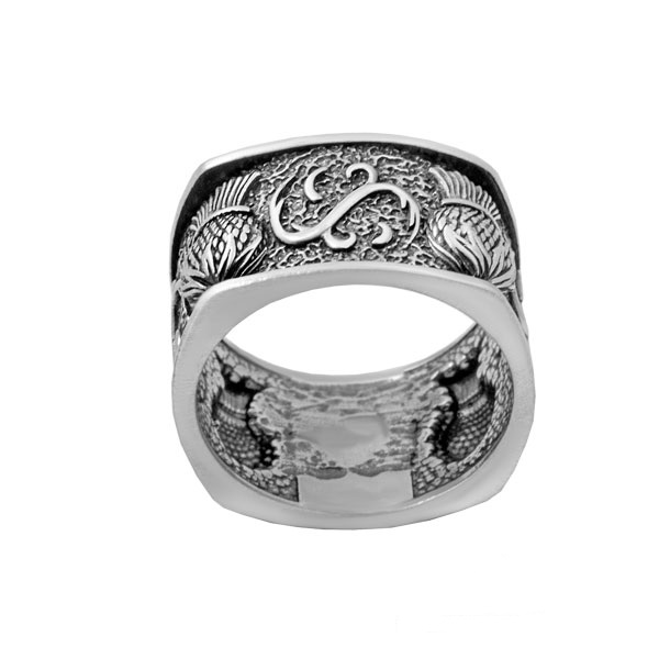 Серебряное кольцо «Чертополох»