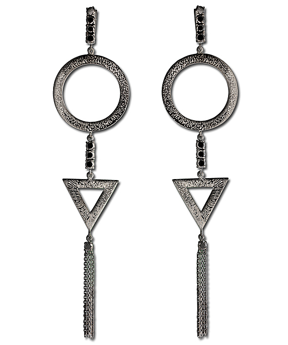 Серебряные серьги