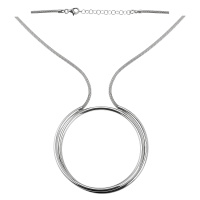 Колье из серебра