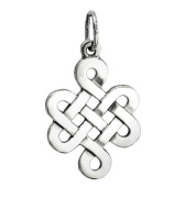 Серебряный кулон «Узел Будды» Серебряный кулон «Узел Будды»