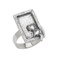 Серебряное кольцо «Кот» Серебряное кольцо «Кот»