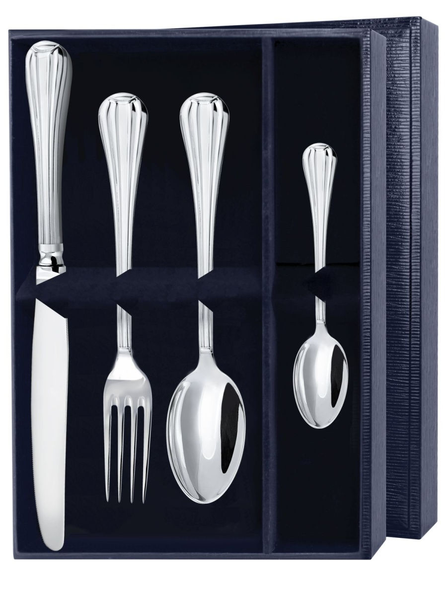 Серебряный набор столовый «Эгоист-Меридиан»