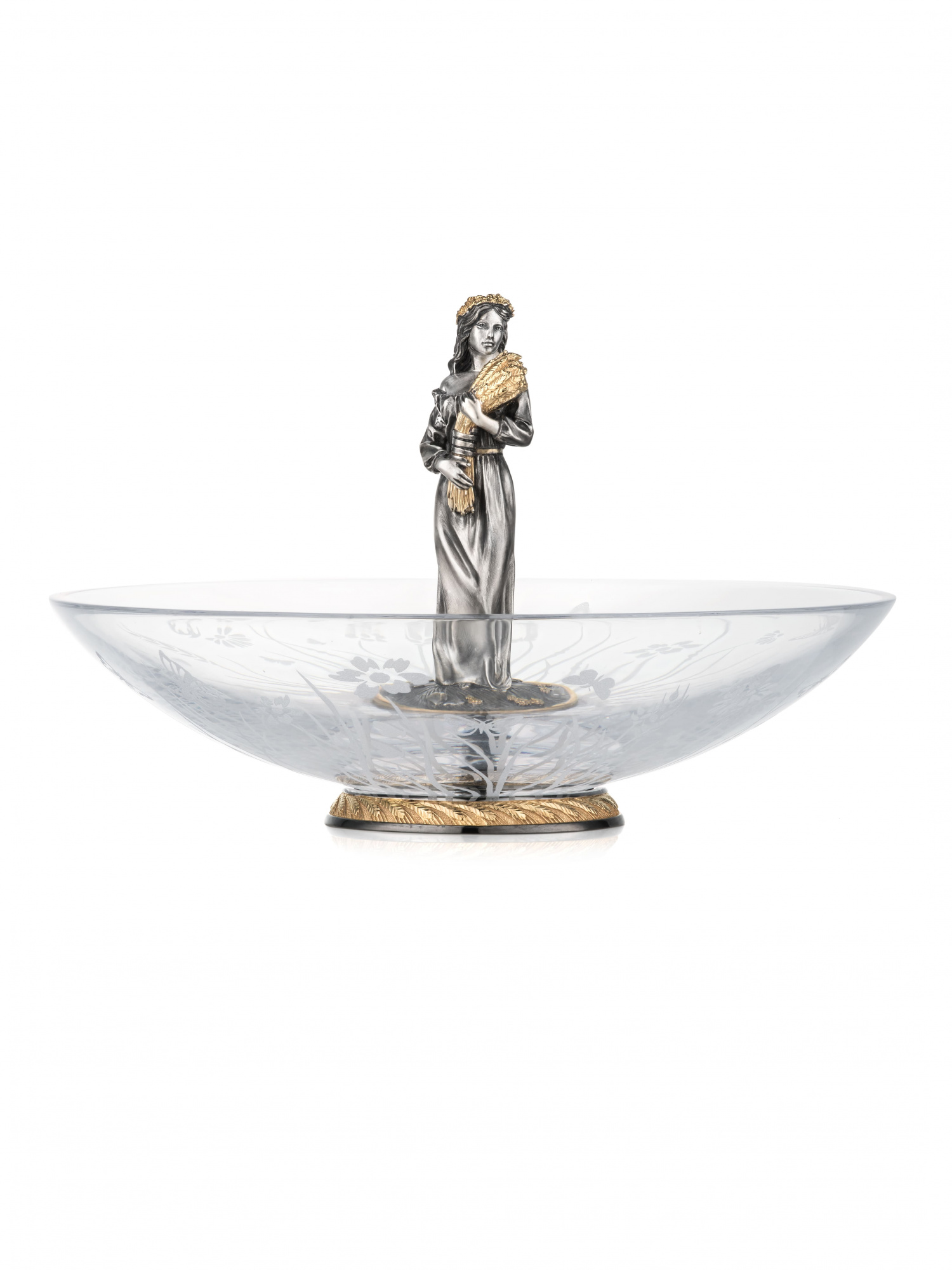 Орешница «Урожай» из серебра