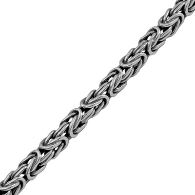 Серебряная цепь «Гладкий кардинал»