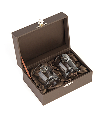 Стопки для настоек «Алатырь» с серебром