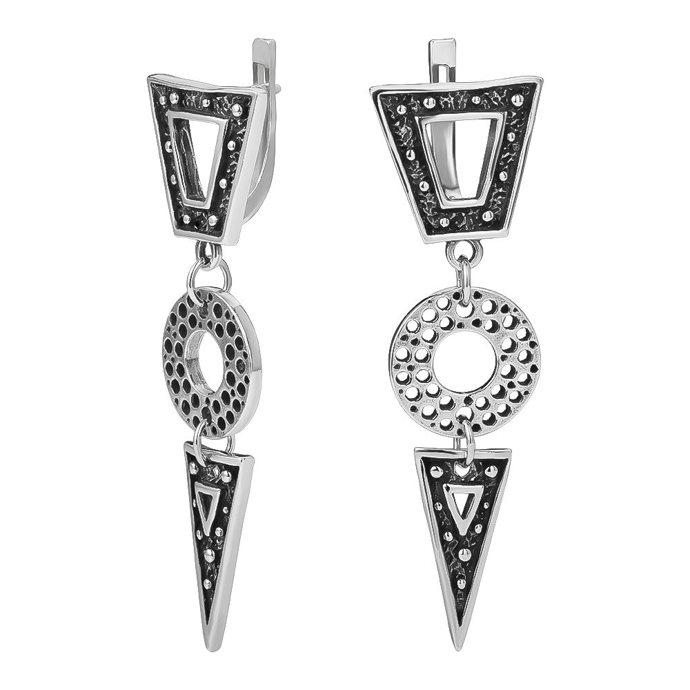Серьги из серебра «Премьера»