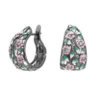 Серебряные серьги «Дерево Счастья»