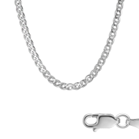 Серебряная цепь «Нонна» Серебряная цепь «Нонна»