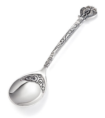 Серебряная столовая ложка «Русь Былинная»