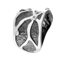 Серебряное кольцо с фианитами Серебряное кольцо с фианитами