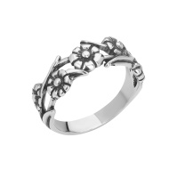 Серебряное кольцо «Летнее настроение»