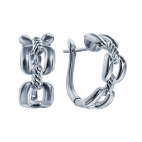 Серьги из серебра