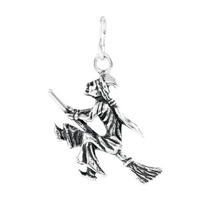 Серебряный кулон «Ведьма»