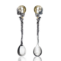 Серебряная чайная ложка «Ночь» Серебряная чайная ложка «Ночь»