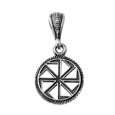 Серебряный оберег «Колядник»