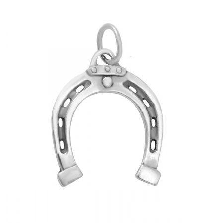 Кулон из серебра «Подкова»