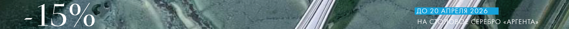 -15% на Аргенту - Только столовое серебро