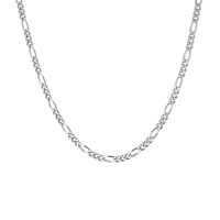 Серебряная цепь «Фигаро»