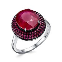 Серебряное кольцо с рубинами Серебряное кольцо с рубинами