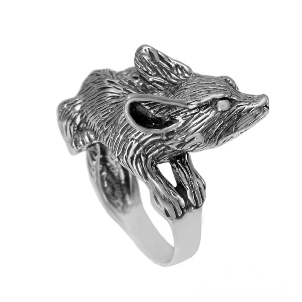 Кольцо из серебра «Лиса Фенек»