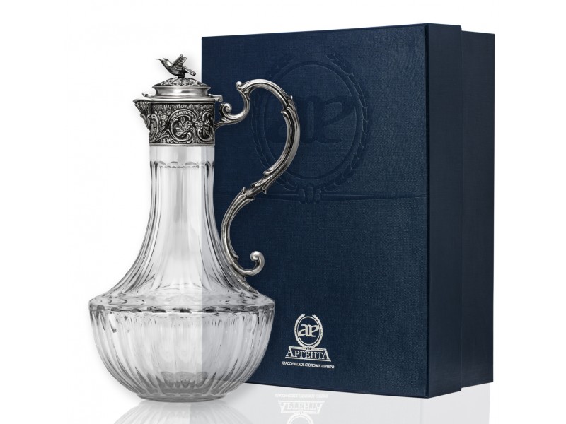 Серебряный кувшин «Птица»