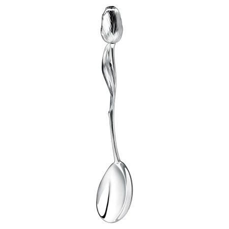 Серебряный набор «Букет» 3 чайные ложки