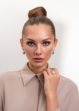 Серебряные серьги