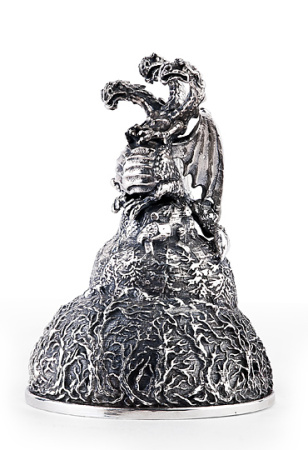 Серебряный колокольчик «Змей Горыныч»