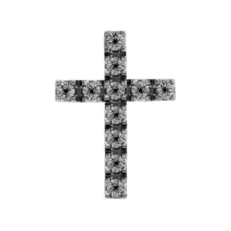 Подвеска из серебра с брилииантом