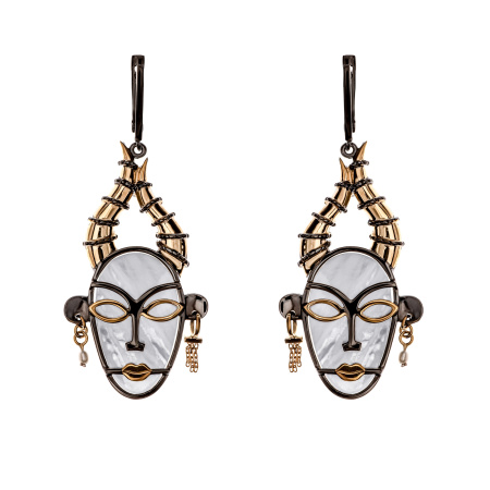 Серебряные серьги «Пикассо»